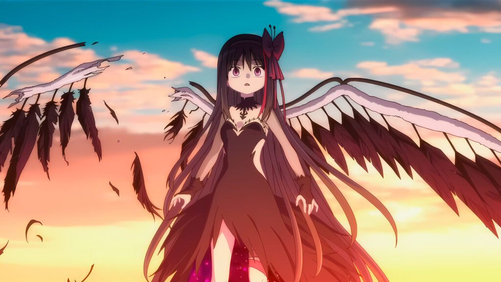 Imagem da personagem do filme de Madoka Magica